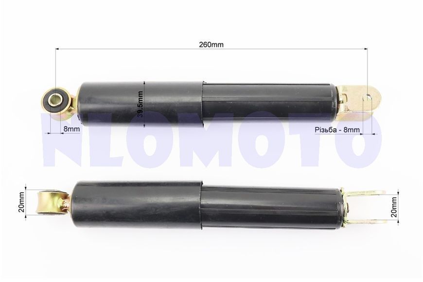 Передні амортизатори Honda LEAD AF-20, HF-05. FENGRI 1406531 фото